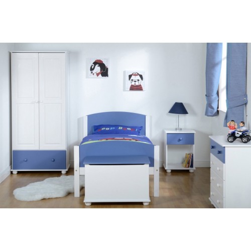 Boys blue bedroom shop set